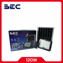BEC สปอร์ตไลท์โซล่าเชลล์ LED 120W รุ่น Spider Tri color