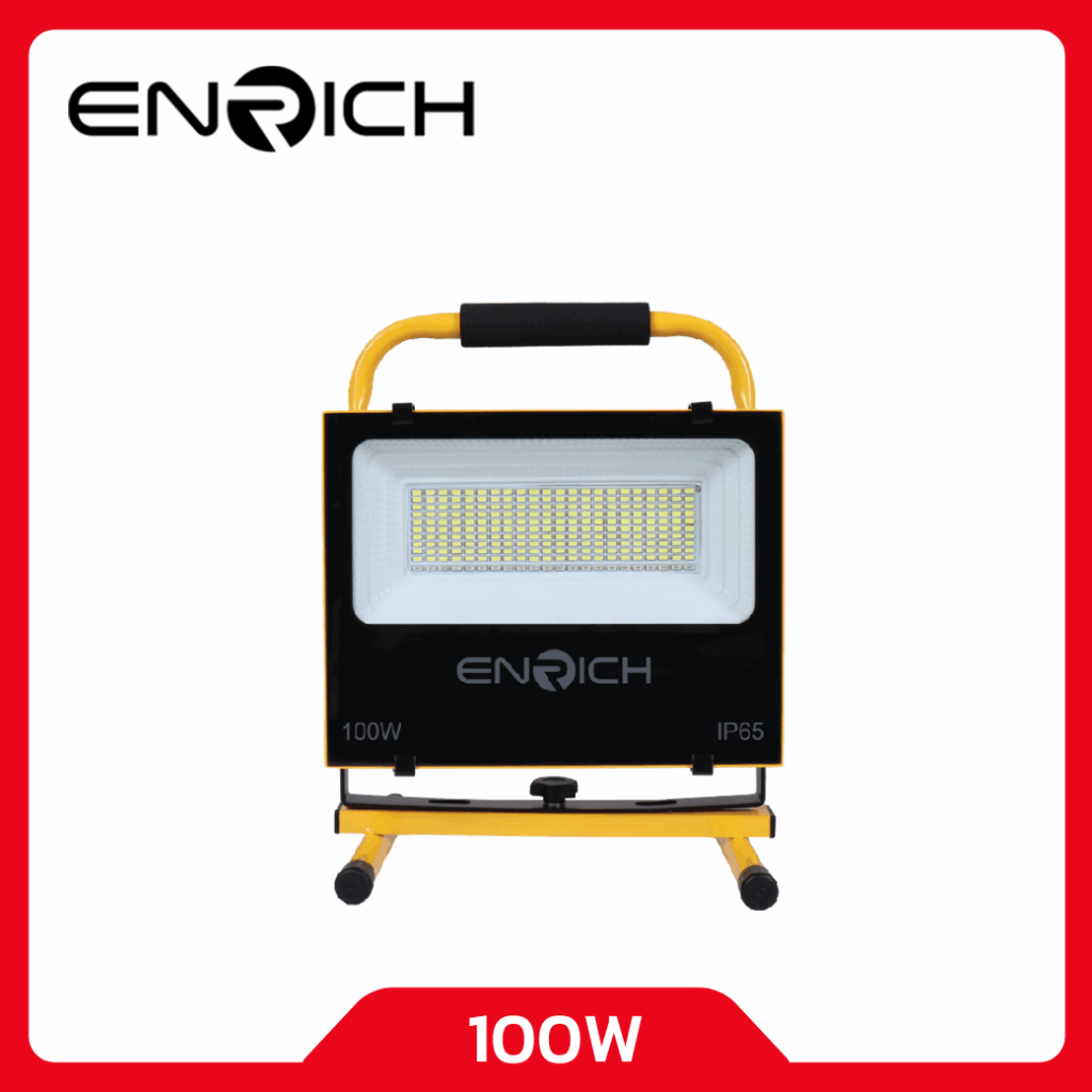 ENRICH สปอร์ตไลท์พกพา LED Recharge 100W รุ่น MOVE Archives | Nine Lighting