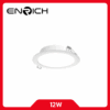 ENRICH ดาวน์ไลท์LED 12W สีขาวหน้ากลม Easy-O (2)