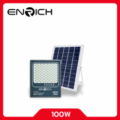 ENRICH สปอร์ตไลท์LEDโซลาร์เซลล์ 100W รุ่น Gundam