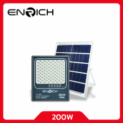 ENRICH สปอร์ตไลท์LEDโซลาร์เซลล์ 200W รุ่น Gundam