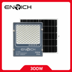 ENRICH สปอร์ตไลท์LEDโซลาร์เซลล์ 300W รุ่น Gundam