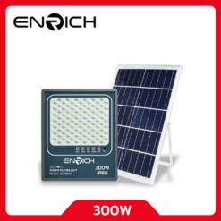 ENRICH สปอร์ตไลท์LEDโซลาร์เซลล์ 300W รุ่น Gundam