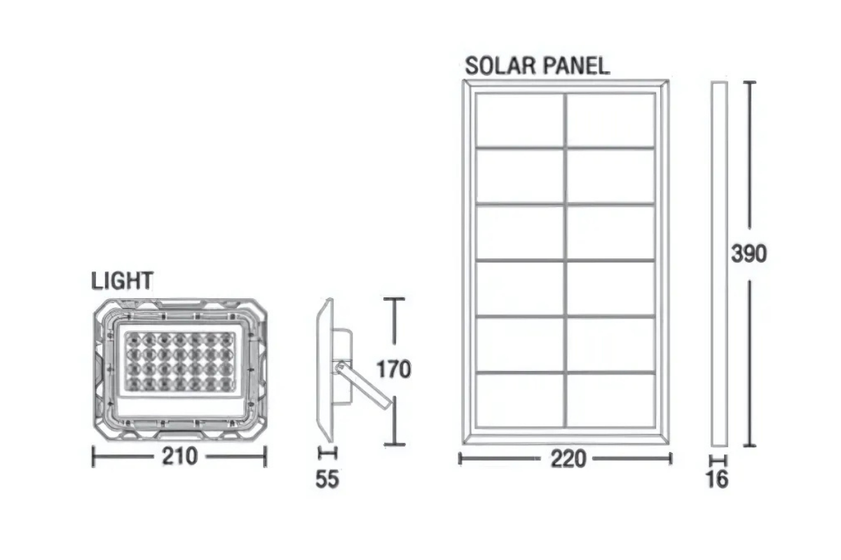ID BEC SOLAR SPIDER 120W 3 Color