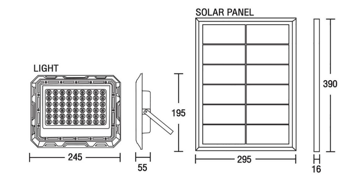 ID BEC SOLAR SPIDER 170W 3 Color