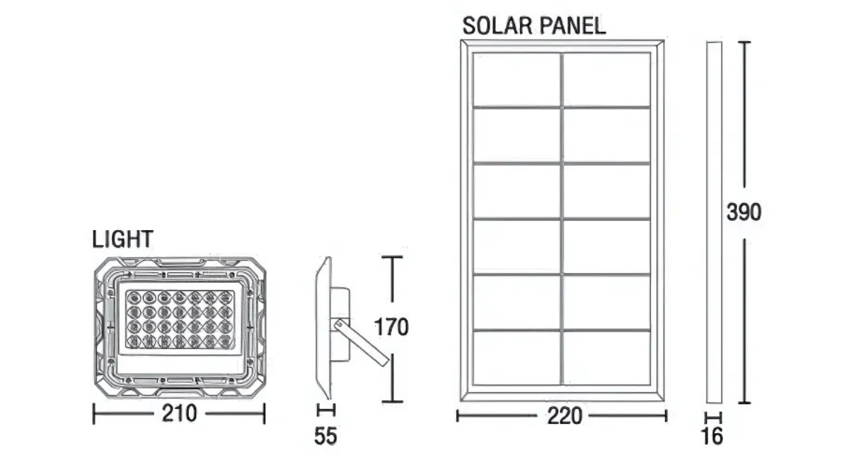 ID BEC SOLAR SPIDER 70W 3 Color