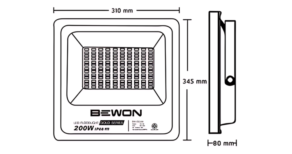 ID BEWON 200W Gold Series