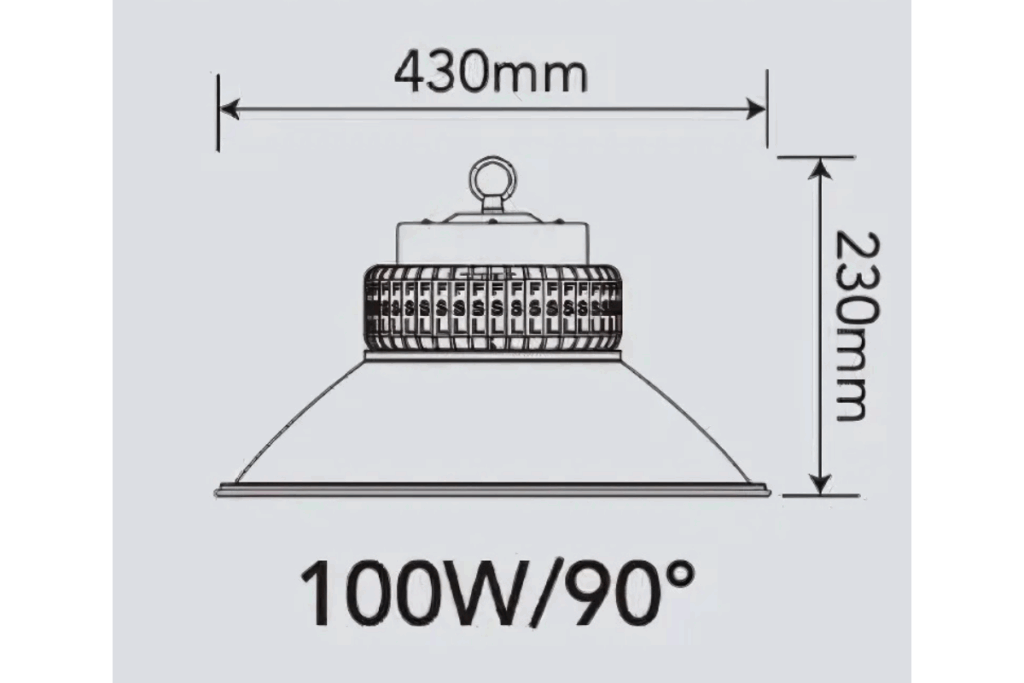 FSL โคมไฟไฮเบย์ LED 100W รุ่น Hi LUMEN | Nine Lighting