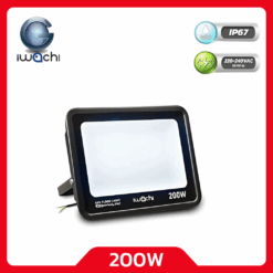 IWACHI สปอร์ตไลท์ LED 200W รุ่น ECO (กระจกขุ่น)