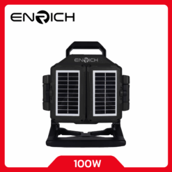 Alternative view of สปอร์ตไลท์โซล่าเซลล์ LED 100W ENRICH JUMBO (สำหรับพกพา)