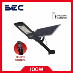 BEC โคมไฟถนนโซล่าเซลล์ LED 100W BEC PASO II