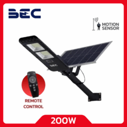 BEC โคมไฟถนนโซล่าเซลล์ LED 200W PASO II