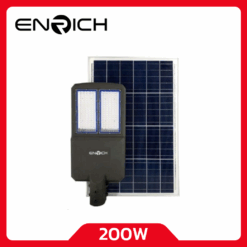 ENRICH โคมไฟถนนโซล่าเซลล์ LED 200W PRO II