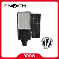 ENRICH โคมไฟถนนโซล่าเซลล์ LED 300W ENRICH MAXNUM