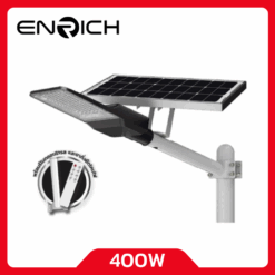 โคมไฟถนนโซล่าเซลล์ LED ENRICH MAXNUM 400W 1