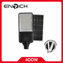 ไฟถนนโซล่าเซลล์ LED 400W ENRICH MAXNUM