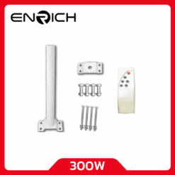 Alternative view of ENRICH โคมไฟถนนโซล่าเซลล์ LED 300W รุ่น SUNLIGHT