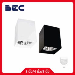 BEC ดาวน์ไลท์ LED รุ่น ติดลอยทรงเหลี่ยม SS