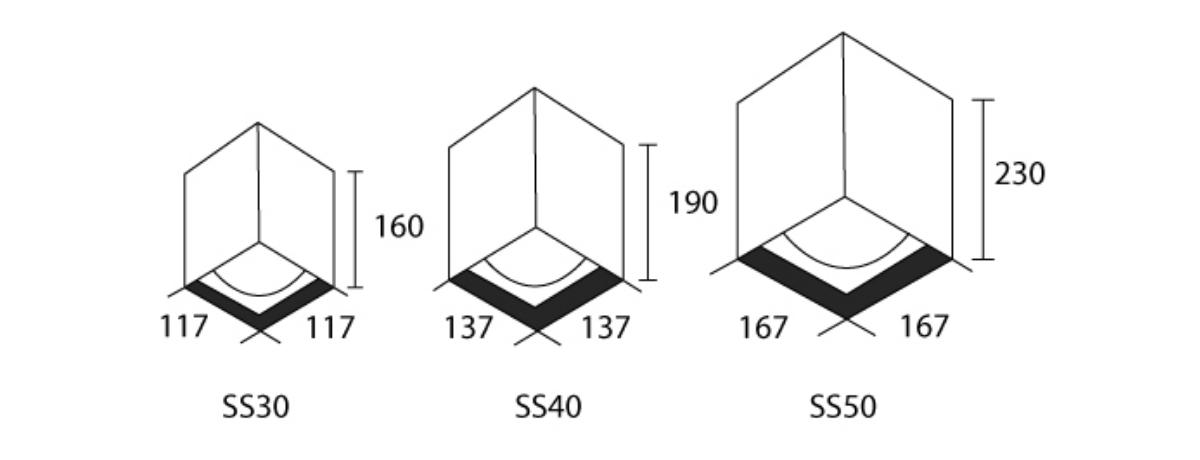 DI BEC ดาวน์ไลท์ LED รุ่น ติดลอยทรงเหลี่ยม SS