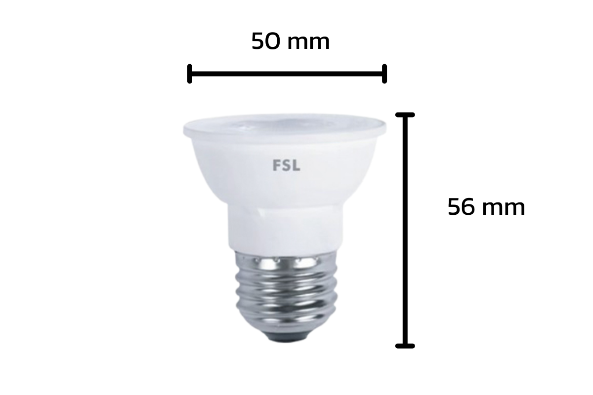 DI FSL หลอดไฟ LED PAR16 5W
