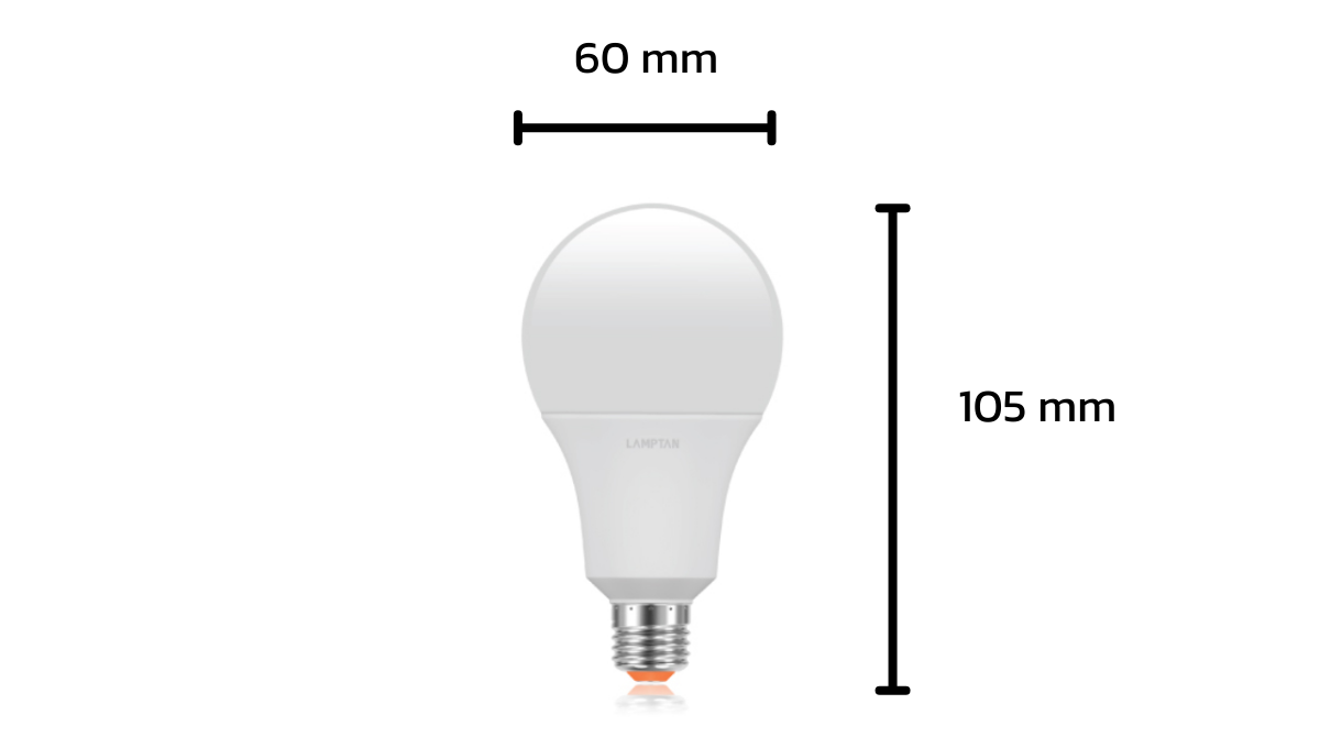 DI LAMPTAN หลอดไฟ LED BULB 9W,7W NEW GLOSS