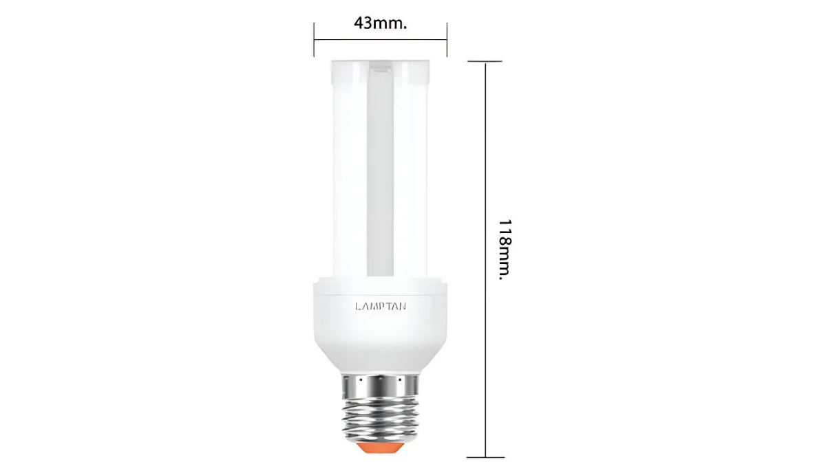 DI LAMPTAN หลอดไฟ LED COMPACT U-TYPE 9W