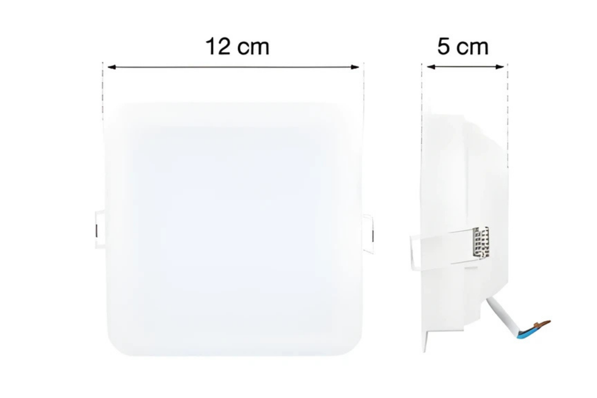 DI PHILIPS โคมดาวน์ไลท์ LED 9W Meson ฝังฝ้าหน้าเหลี่ยม