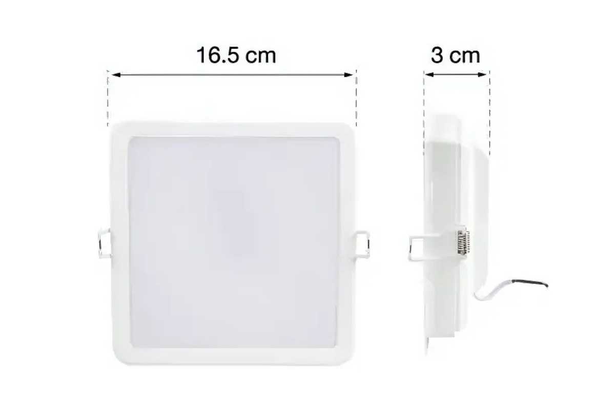 DI PHILIPS โคมดาวน์ไลท์ LED หน้าเหลี่ยม 17W 6นิ้ว รุ่น Meson
