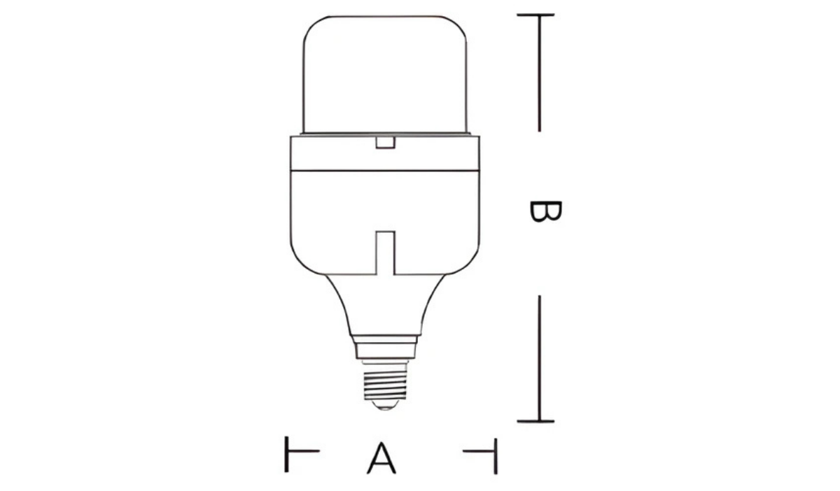 DI FSL หลอดไฟ LED HIGH POWER 100W (ทรงกระบอก)