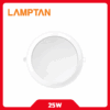 LAMPTAN ดาวน์ไลท์ถนอมสายตา LED 25W หน้ากลม รุ่น Anti Glare Emit