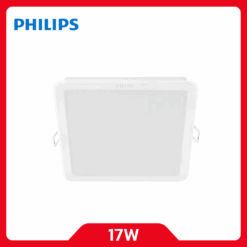 PHILIPS โคมดาวน์ไลท์ LED ฝั่งฝ้าหน้าเหลี่ยม 17W 6นิ้ว รุ่น 59466 Meson