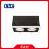 โคมฝังดาวไลท์,LUMAX#RSAC161 WH-2xXXLED BULB-E27