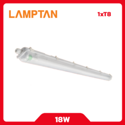 LAMPTAN ชุดโคมไฟ LED Tri-Proof Set 1xt8
