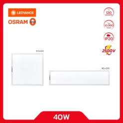 OSRAM โคมไฟพาแนล LED 40W รุ่น VAL PANEL PRO